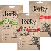 Jihočeské Jerky Hovězí s bylinkami 20 g