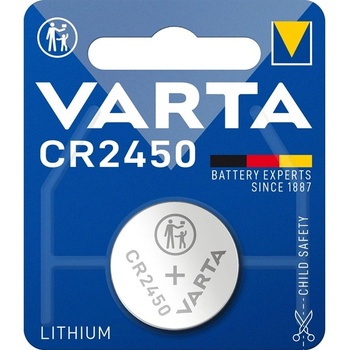 VARTA 6450112401 cr2450 литиева клетка с бутон 1бр/блистер (6450112401)