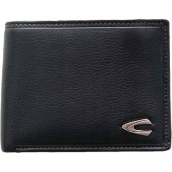 Camel Active Malá pánská kožená peněženka černá B34 703 60 zip na bankovky RFID SAFE