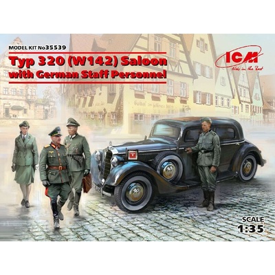 ICM Typ 320 W142 Saloon with German Staff Personnel 1:35