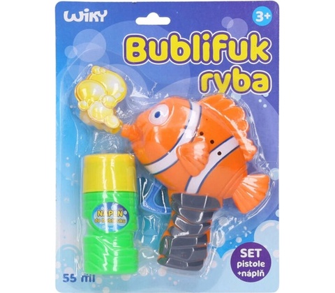 Bublifuk ryba set 55 ml
