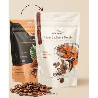 Herbs Energy Coffee Mix arabská s 6 adaptogeny 100 g