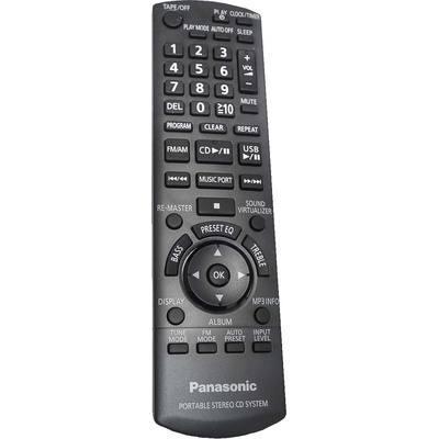 GENERAL Panasonic n2qaya000008, rx-d50, rx-d55a - дистанционно управление дубликат (n2qaya000008, rx-d50, rx-d55a)