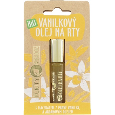 Purity Vision Bio vanilkový olej na pery 10 ml