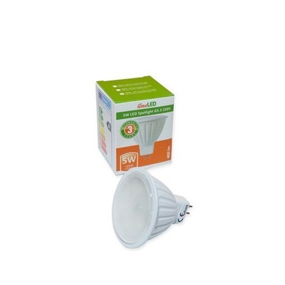limaLED 5W Лунички Термопластик LED G5.3 220V 3000K - limaLED (1361)