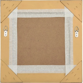 vidaXL Стенно огледало, бароков стил, 40x40 см, златисто (320305)