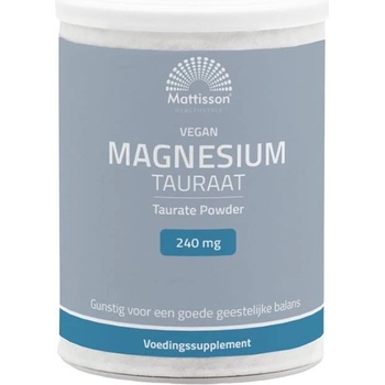 Mattisson Healthstyle Vegan Magnesium Taurate, 240 mg, 250 g, Mattisson Healthstyle (MT2313)