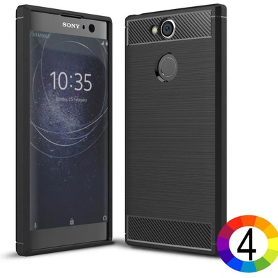 Sony Xperia XA2 Carbon Fiber Калъф и Протектор