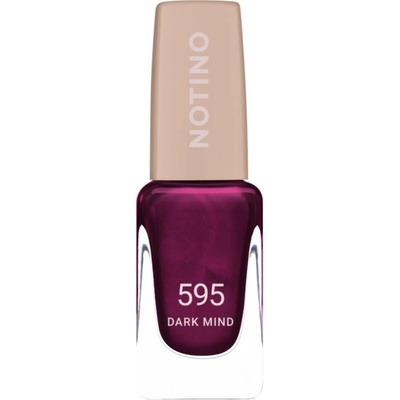 Notino Gel Effect Nail Polish lak na nechty s gélovým efektom 595 Dark Mind 10 ml