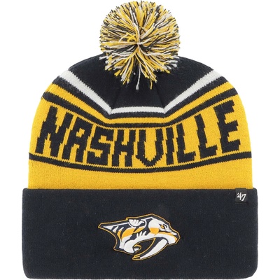 47 NHL NASHVILLE PREDATORS STYLUS CUFF KNIT Zimná čiapka tmavo modrá