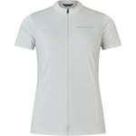 Endura Дамска фланелка с къс ръкав за колоездене Endura Women's Loop S/S Zipped Jersey Cycling jersey - Mains Grey (156-2445-0214)