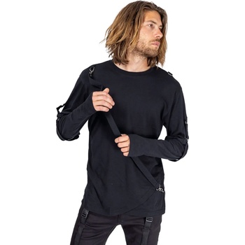 Image 1 of HEARTLESS мъжка тениска с дълъг ръкав heartless - edgar - ЧЕРЕН - poi1220