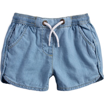 Lemon BERET Dívčí šortky denim modré