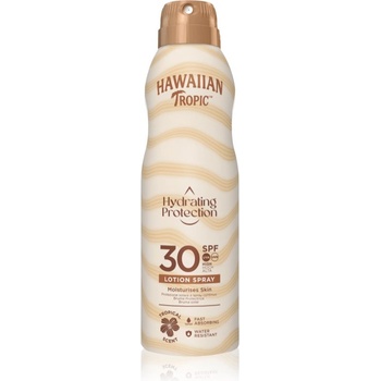 Hawaiian Tropic Hydrating Protection Lotion Spray слънцезащитен спрей SPF 30 177ml