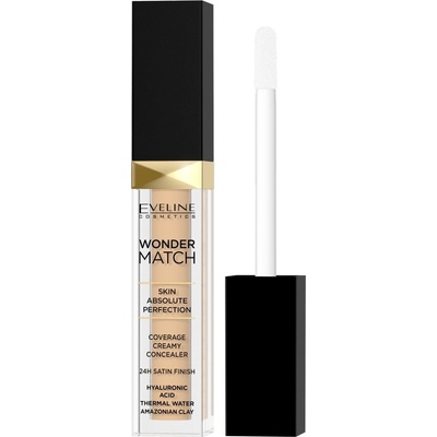 Eveline Cosmetics Wonder Match Krémový krycí korektor 24h 10 Light Vanilla Warm 7 ml
