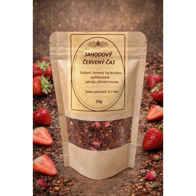 Golden Leaf Červený čaj s jahodami 25 g