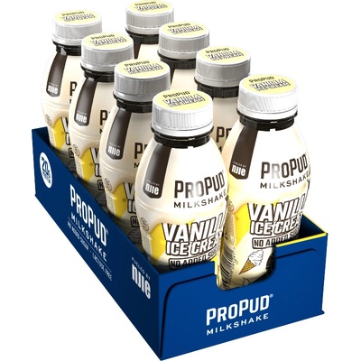 NJIE ProPud Proteinový Milkshake - Vanilková Zmrzlina 8 x 330ml – Zboží Dáma