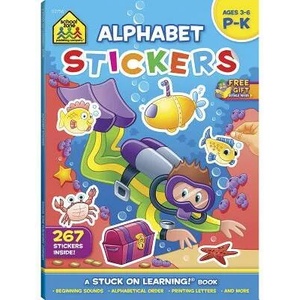 School Zone Alphabet Stickers Workbook | Joan Hoffman (ISBN: 9781589477469)