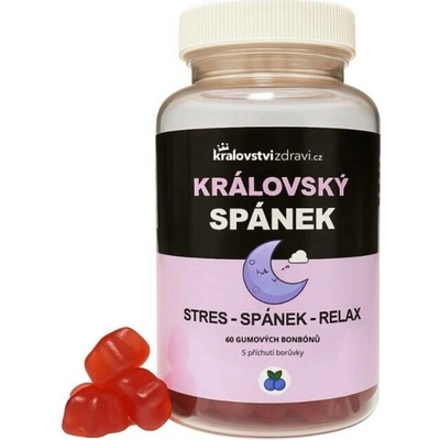 Královské želé želé bonbony pro hluboký spánek 60 ks
