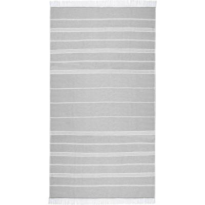 The One Towelling Hamam T1 RHAM Ash Grey 100 x 180 cm