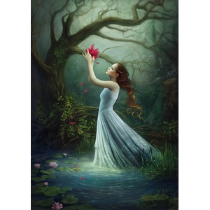 KS Games - Puzzle Melanie Delon: Red Bloom - 1 000 piese