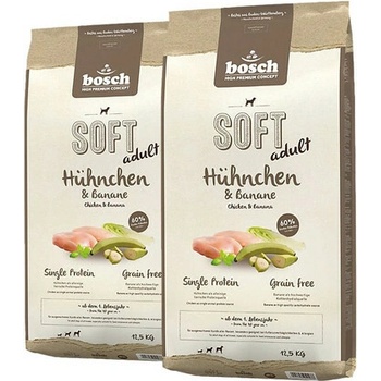 Bosch Soft Chicken & Banana 2 x 12,5 kg