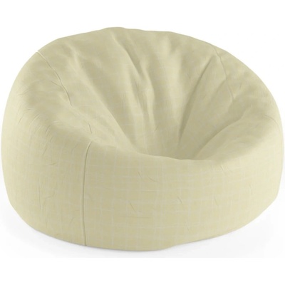 Sablio sedací vak Cocoon Žluté pletivo 75 x 45 x 35 cm