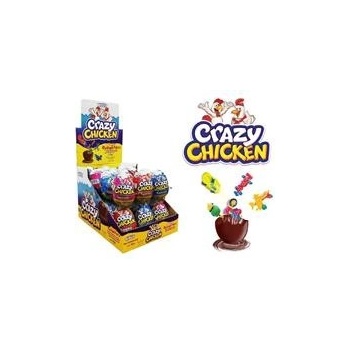 Nova čokoládové vajíčko Crazy chicken 24 x 25 g