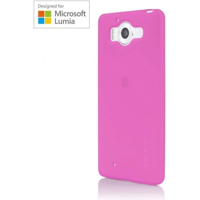 Incipio NGP - удароустойчив силиконов калъф за Microsoft Lumia 950 (розов)