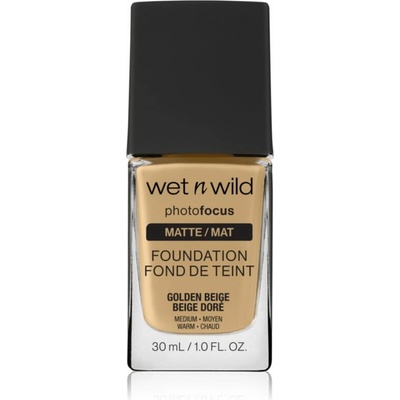 Wet n Wild Photo Focus vysoce krycí rozjasňující make-up Golden Beige 30 ml
