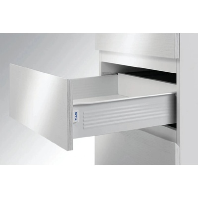 GTV zásuvka metalbox 150 mm l-450 bílá PRESTIGE MP-150450-10
