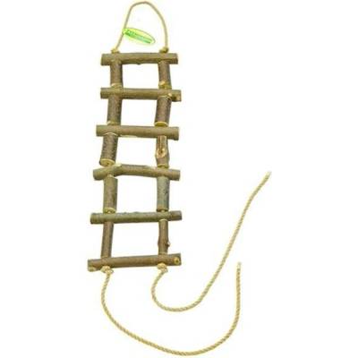BENYTEC Žebřík dřevěný přírodní slabší 40 cm