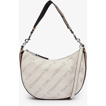 KARL LAGERFELD Moon SM Shoulderbag Дамска чанта Karl Lagerfeld | Byal | ЖЕНИ | ONE SIZE