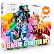 AK-Interactive Basic Starter Set 14 Colors