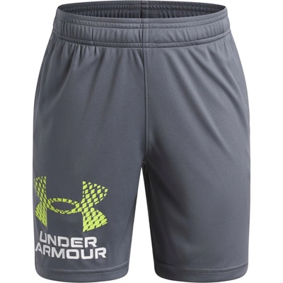 Dětské kraťasy Under Armour UA Tech Logo Shorts Castlerock šedá