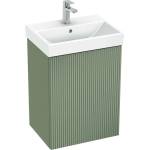 Jika Cubito Style - Шкафче за умивалник, 43x57x33 см, 1 врата, ментовозелено H40J4451023541 (H40J4451023541)
