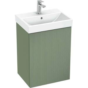 Jika Cubito Style - Шкафче за умивалник, 43x57x33 см, 1 врата, ментовозелено H40J4451023541 (H40J4451023541)