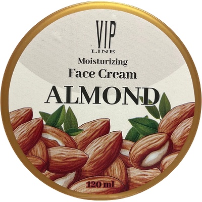 VIP Line Крем за лице - бадем, 120мл