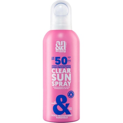A.N.D. Beauty Clear Sun Spray neviditelný ochranný sprej SPF 50 100 ml – Hledejceny.cz
