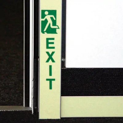 Orientačný prúžok Flex 1, EXIT doľava