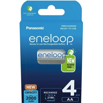PANASONIC eneloop AA 2000mAh 4ks 3MCDE/4BE
