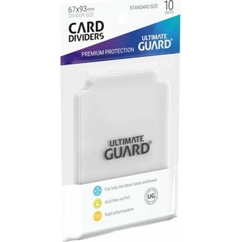 Ultimate Guard - Standard Size Transparent oddělovače 10 ks
