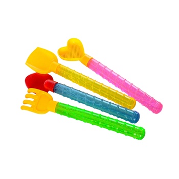 Shantou Qunsheng Toys Co. , Ltd Палка за сапунени мехури 20см. с лопата, гребло и инструменти 1808