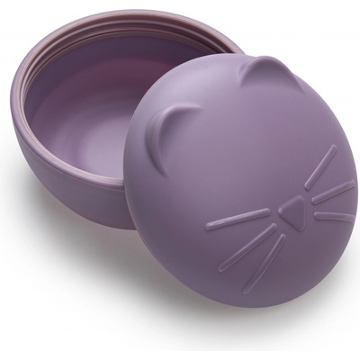Melii Silicone Bowl with Lid desiatový box Cat 350 ml