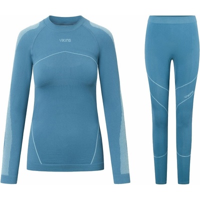 Viking dámske termoprádlo Primeone Lady Set Base Layer Turquise