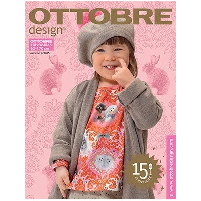 Časopis Ottobre design kids 4/2015 de/eng - inštrukcie