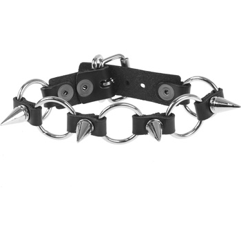 Leather & steel fashion гривна LEATHER & STEEL FASHION - Spikes - LSF1 33