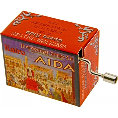 Fridolin Music Box melodie Triumfální pochod z opery Aida od Giuseppe Verdiho