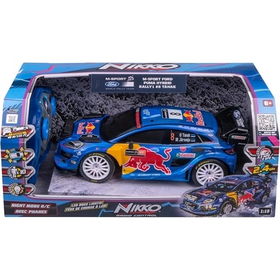 Nikko diaľkovo ovládané auto Ford Puma Hybrid M-Sport #8 Tänak 1:18