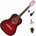 Pasadena SC041 Standard SET Red Burst Класическа китара с размер 3/4